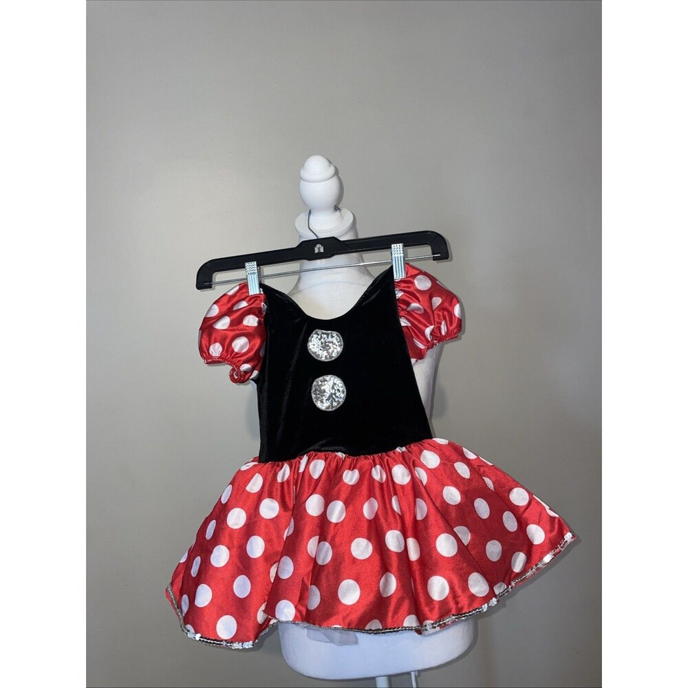 Costume Gallery Minnie Mouse Red Polka Dot Dance Recital Costume Size SC
